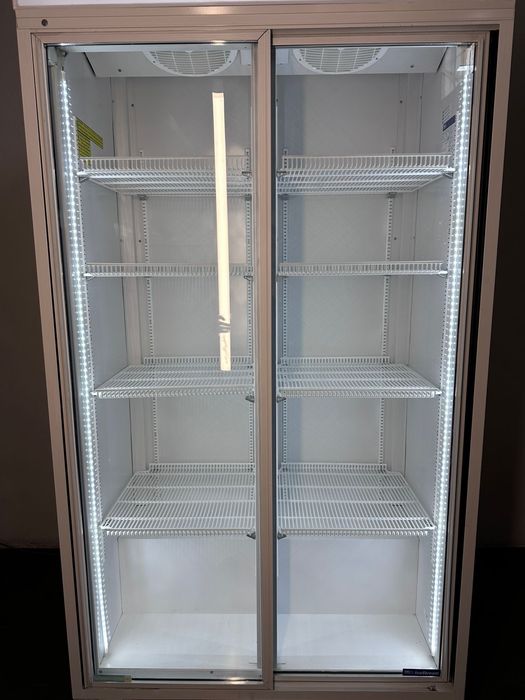 Witryna chlodziarka lodówka 120 cm do napoi i nabialu