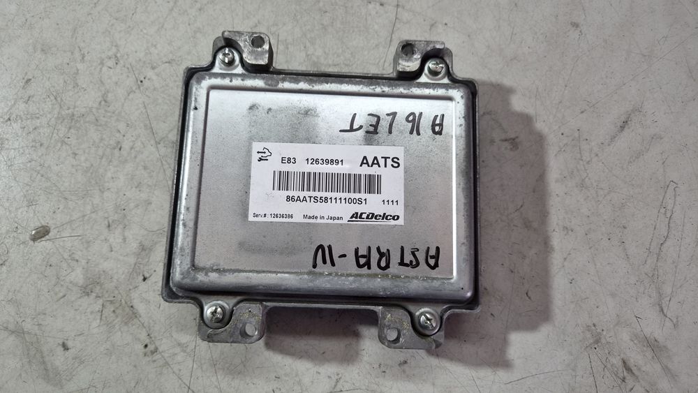 Komputer AATS ecu sterownik silnika A16LET 1.6t turbo 180km opel astra j IV 4