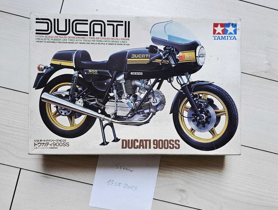Model motocykla Ducati 900ss - Tamiya 14025 - model - 1:12