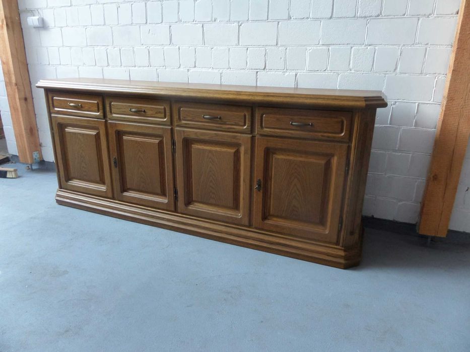 duża komoda dębowa szafka  prowadnica stan BDB wysyłka dowóz