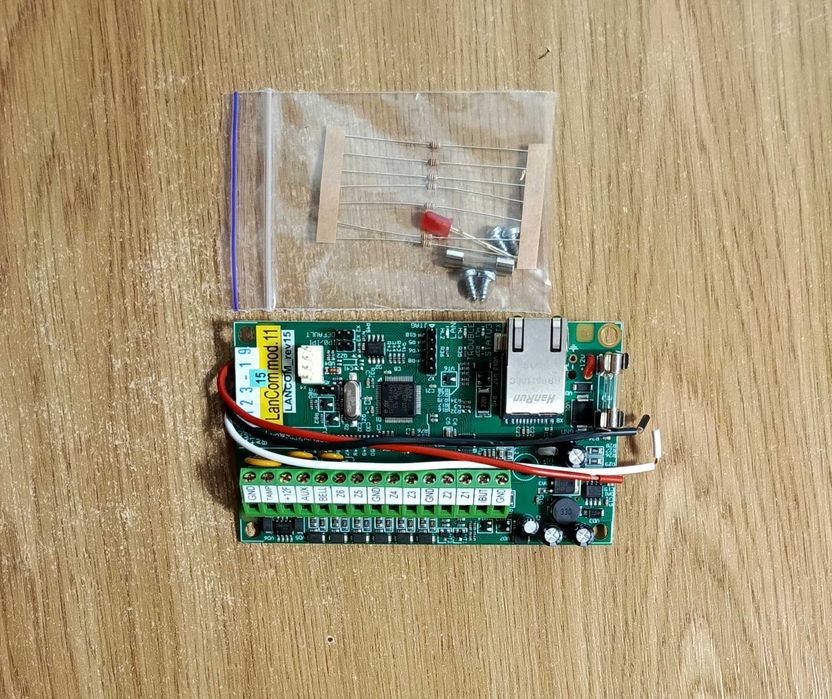 Сигнализация. Ethernet - коммуникатор Лунь LanCom rev.15.