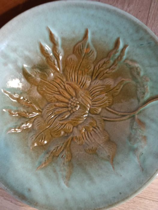 ZAREZERWOWANA Misa ceramiczna miska ozdobna wypukły wzór