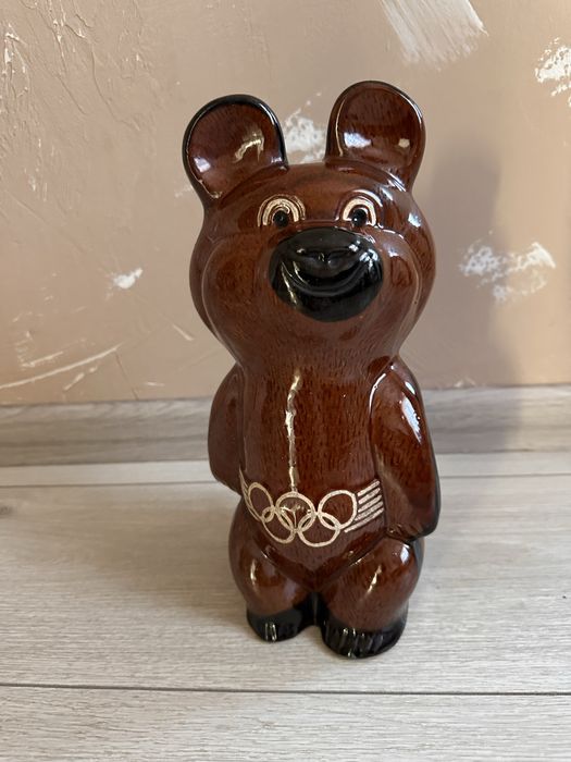 Мишка олимпийский 80 копилка