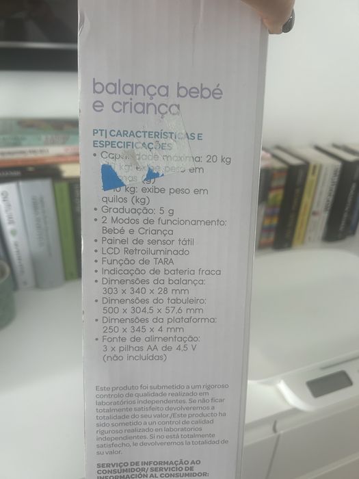 Balanca bebe e crianca Wells