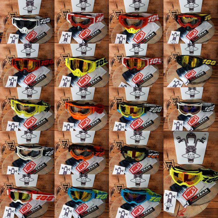Óculos de motocross várias cores e modelos
