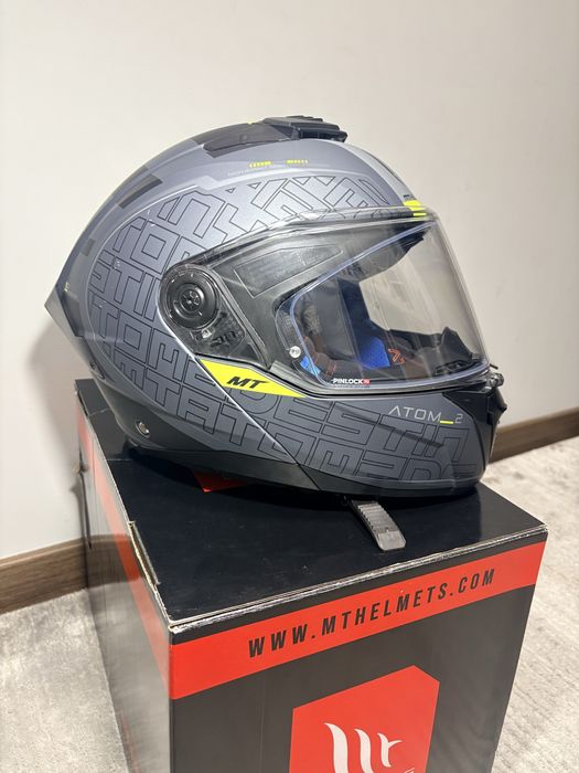 Capacete Modular MT Atom 2 | Tamanho M | Como Novo | ECE 22.06