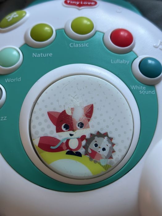 Мобіль карусель музичний для немовлят на ліжечко tiny love