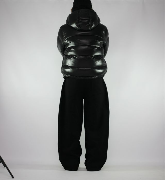 Широкі чорні спортивні штани BAGGY SWEATPANTS широкие штаны спортивки