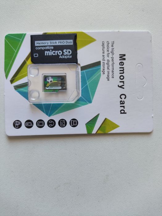 Adaptador Memory Stick Pro duo+ micro SD 64GB
