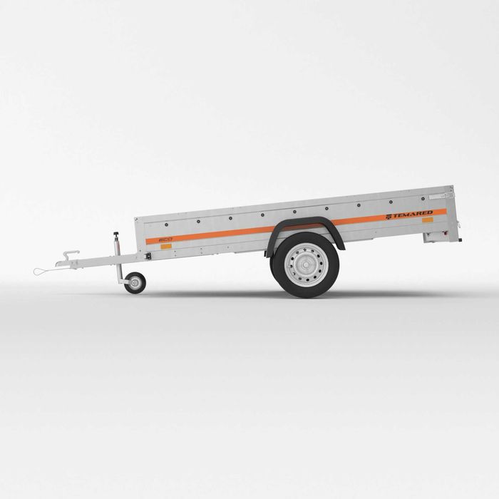 Nowa przyczepka 264 x 126 cm TEMARED ECO 2612 jednoosiowa samochodowa
