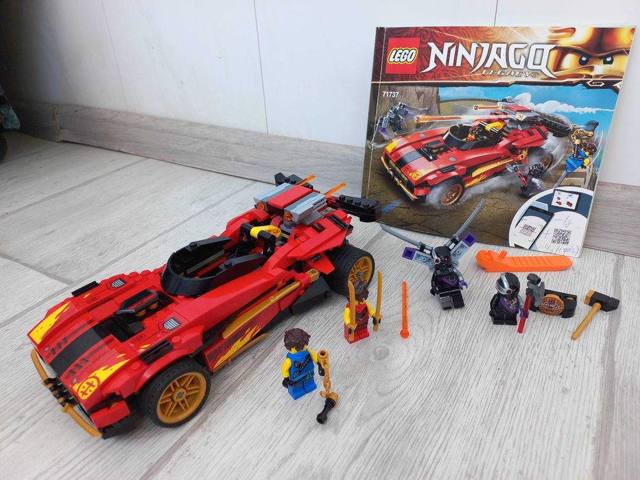 LEGO NINJAGO Переслідувач ніндзя X-1 (71737) Трохи некомплект