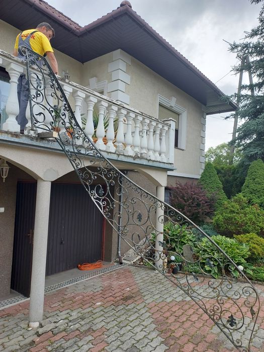 Balustrada kuta poręcz schody
