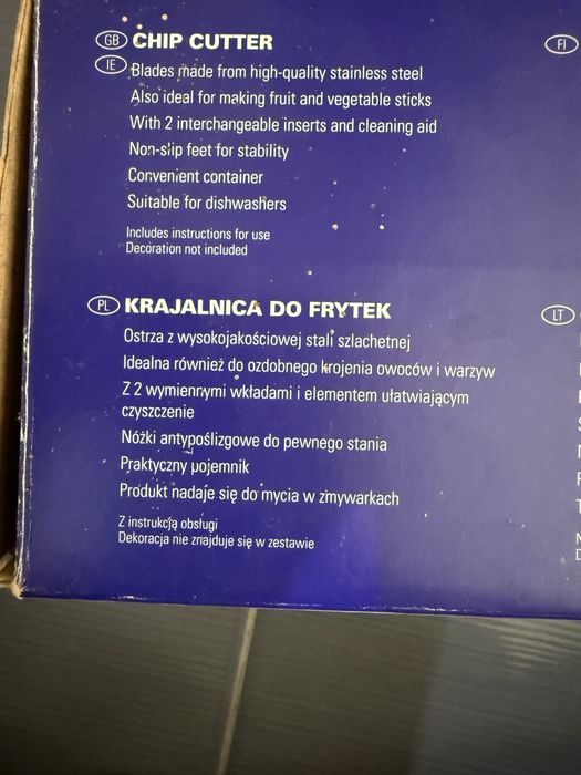 Krajalnica do frytek