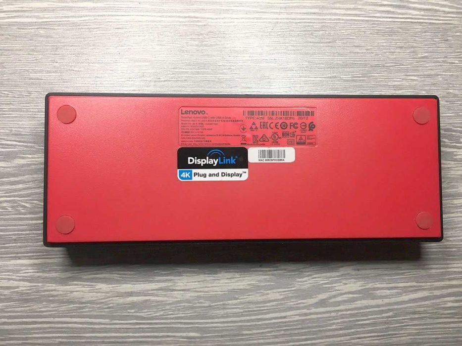 Док станції Thinkpad Lenovo Dock Hybrid USB-C 40AF 4K і Universal 40AY