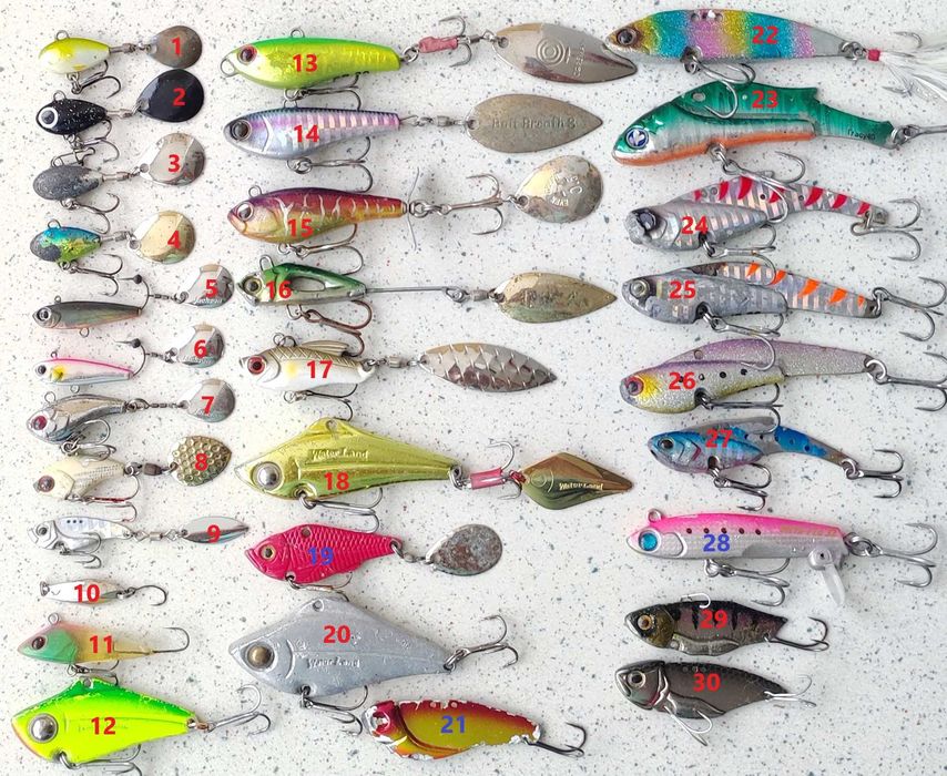 Вобы Вибы Madness Smith Jumrize Eclipse Longin Daiwa Jackson