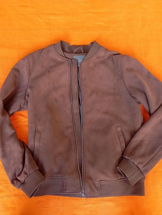 Casaco homem castanho Novo