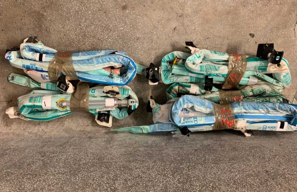 Audi Q5 80A Airbag подушки безопасности консоль