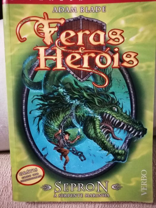 Livro Feras e Heróis - A Serpente Marinha
