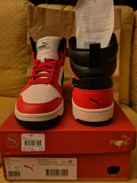 Sapatilhas homem Puma Rebound V6 tam. 42 como novas
