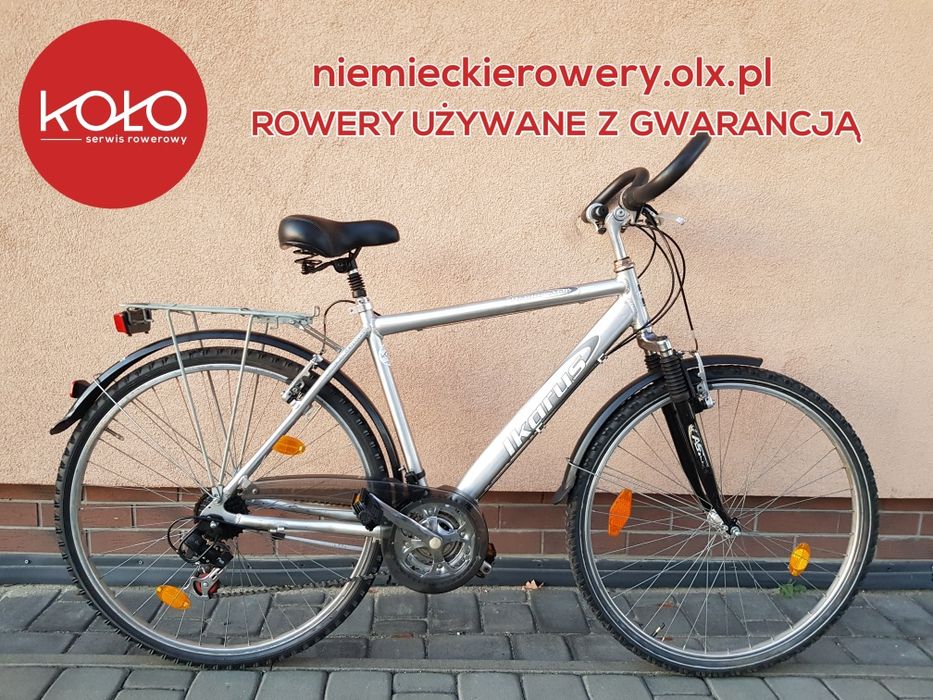 Rower męski trekkingowy IKARUS koła 28 SHIMANO ALUMINIUM WYSYŁKA
