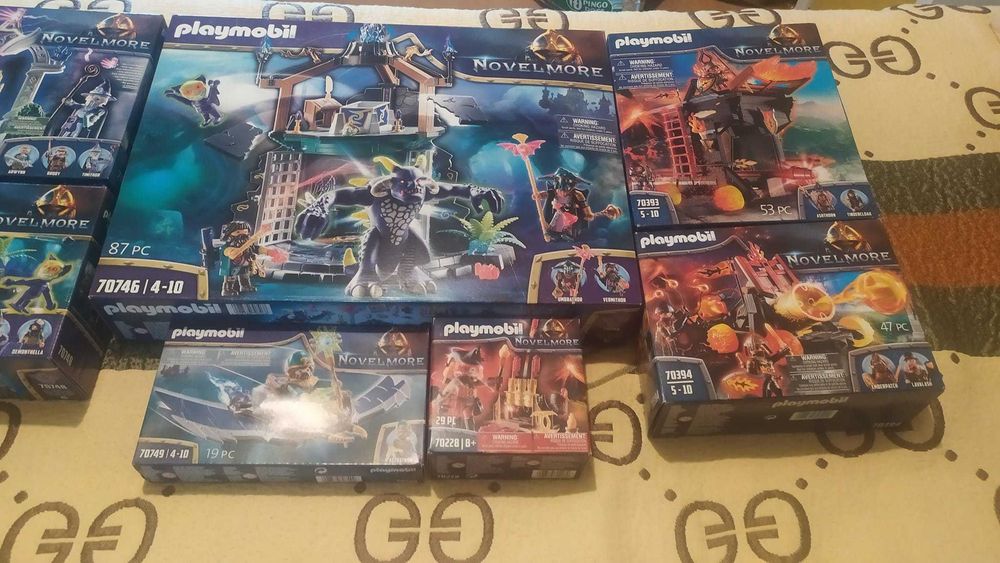 Playmobil  lote 7 sets Novelmore