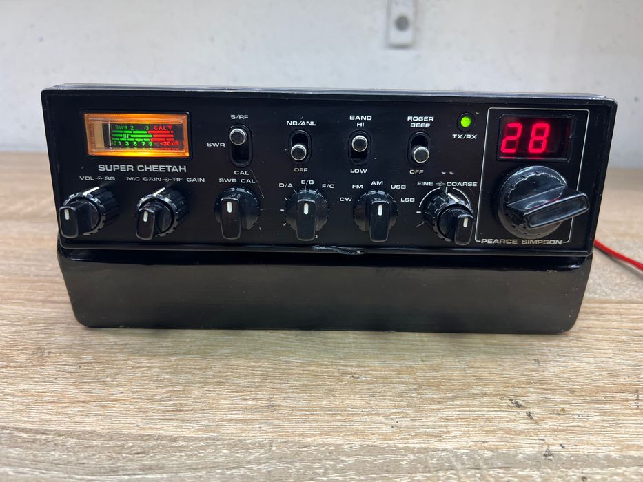 Super Cheetah radio na tranzystorach MOSFET.