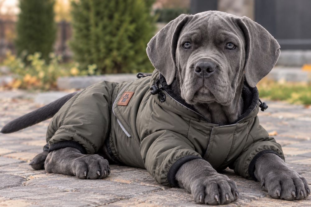 Хлопчик Данік-Кане корсо