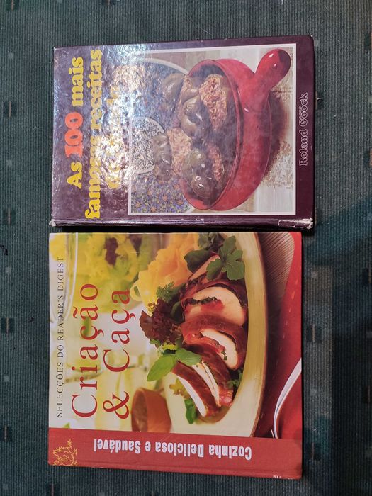 10 livros culinária capa dura