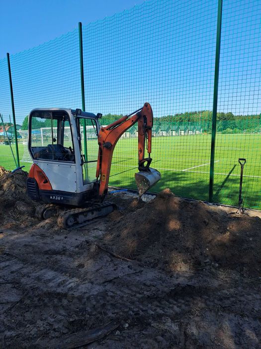 Koparka mini koparka, minikoparka usług ,Usługi minikoparka Wozidło