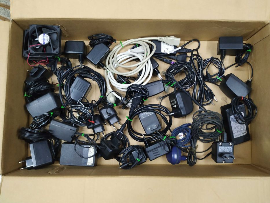 Various chargers and cables for PC (some of them new).64564047519489120