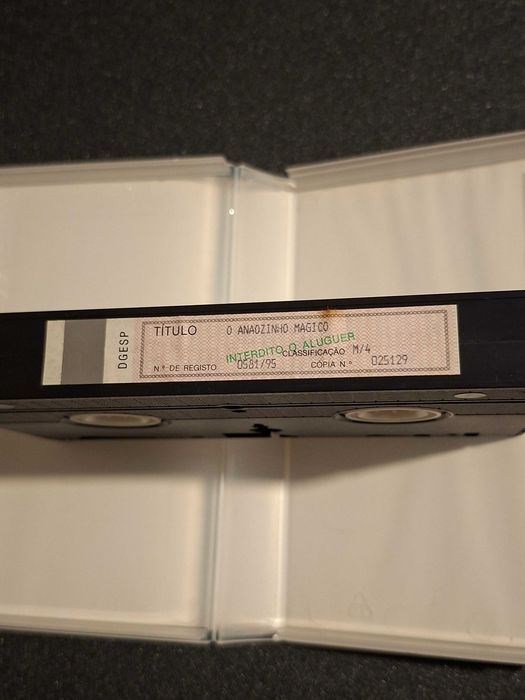 VHS O Anãozinho Mágico (Warner Home Video)