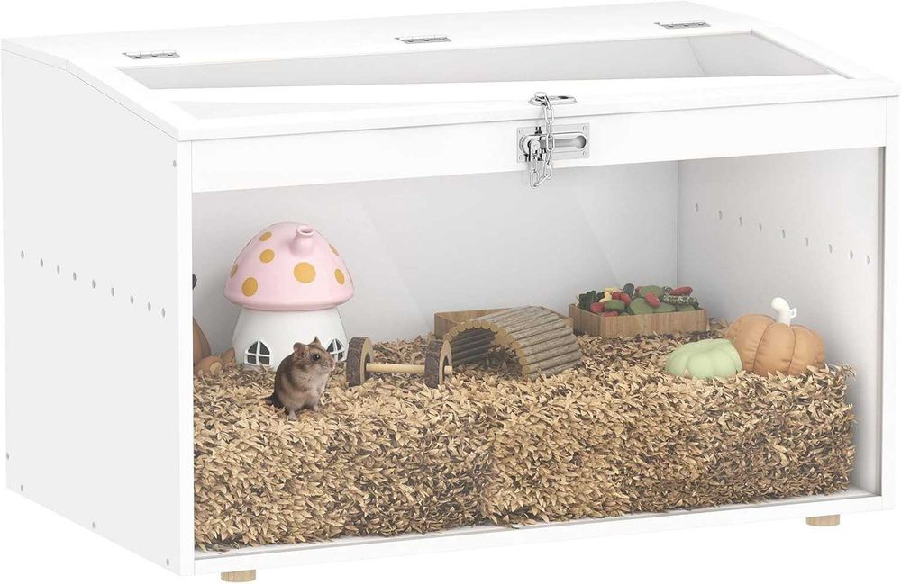 PORTES GRÁTIS - Gaiola Roedores em Acrilico 80x50x50cm