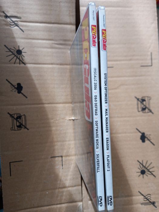 Dvd dupla face com jogos e outros softwares