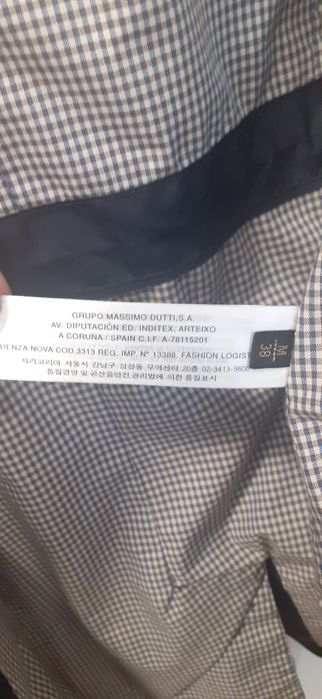 Parka azul - Massimo Dutti