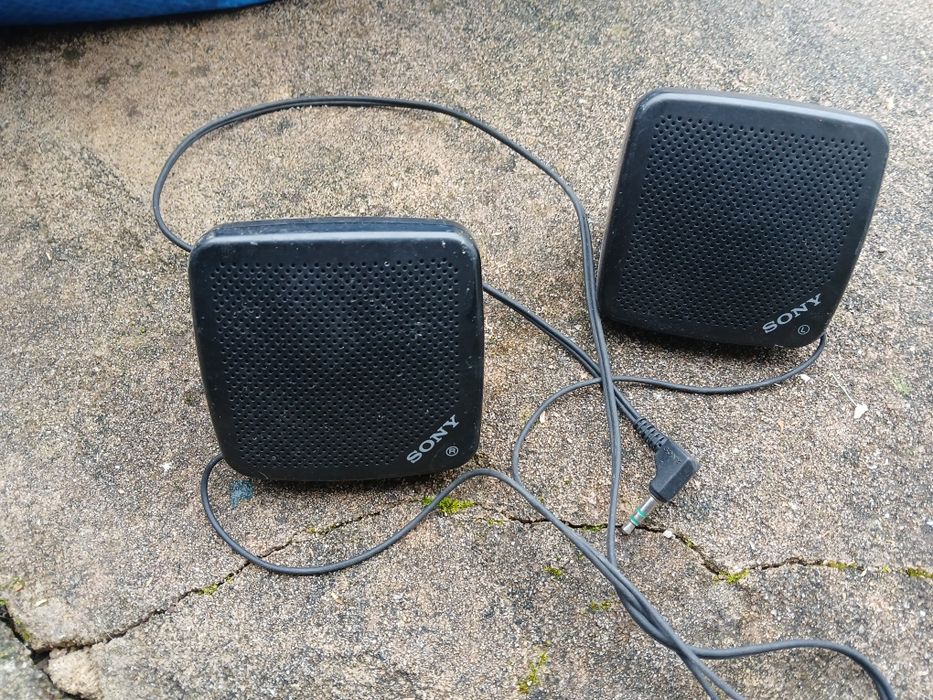 Colunas Sony antigas de coleção