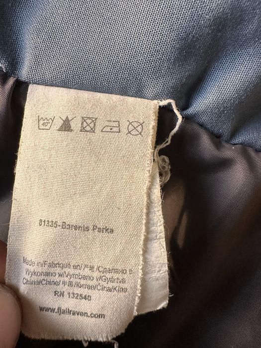 Kurtka zimowa Fjallraven Barents Parka