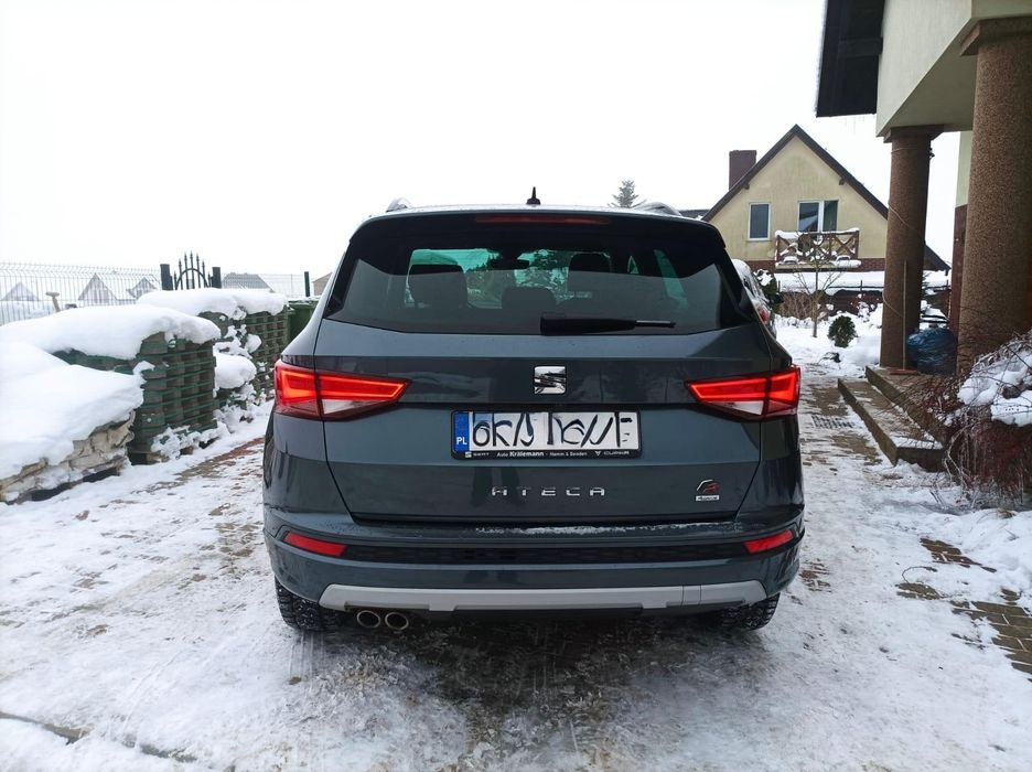 Seat ateca FR 2.0 tdi 184 km  4drive Skóra/alcantara