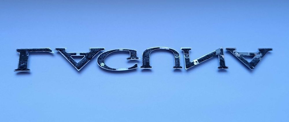 Napis emblemat Renault Laguna 2