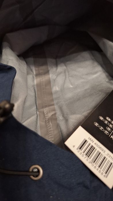 Kurtka parka męska wiatrówka  przeciwdeszczowa M Livergy nowa