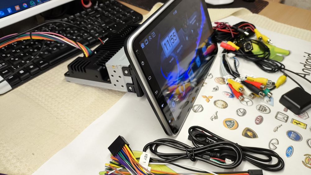 ‼️+Камера‼️Магнітола 1 Din планшетного типу HIZPO 2/32gb Android 10.1