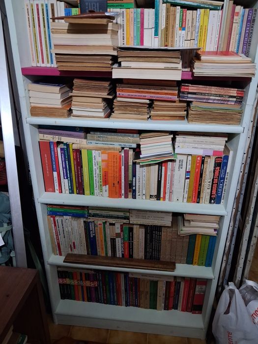 Coleção de livros de política