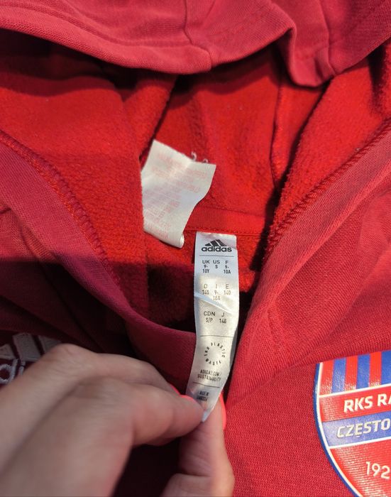 Bluza adidas RKS Raków bluzka medaliki dziecięce