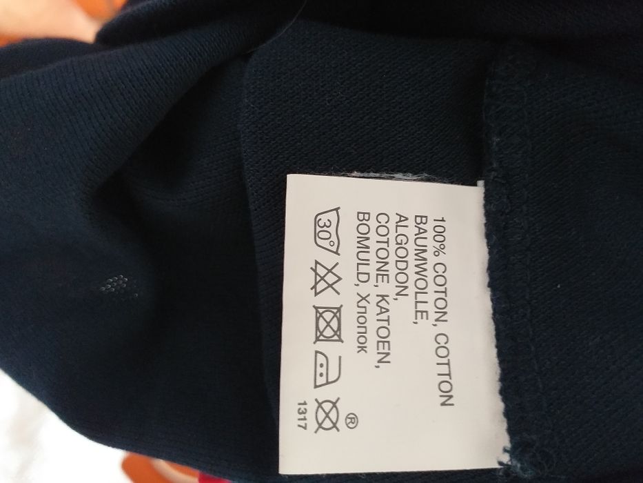 Polo Aigle azul marinho