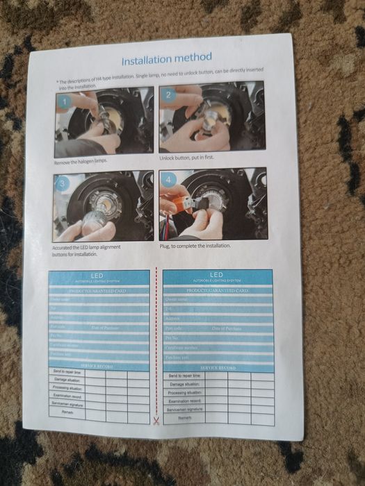 Лампы LED C6H4 и LED C6 в туманки