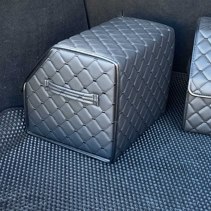 ПОСИЛЕНИЙ! Органайзер в авто, сумка в багажник, автокейс, еко шкіра