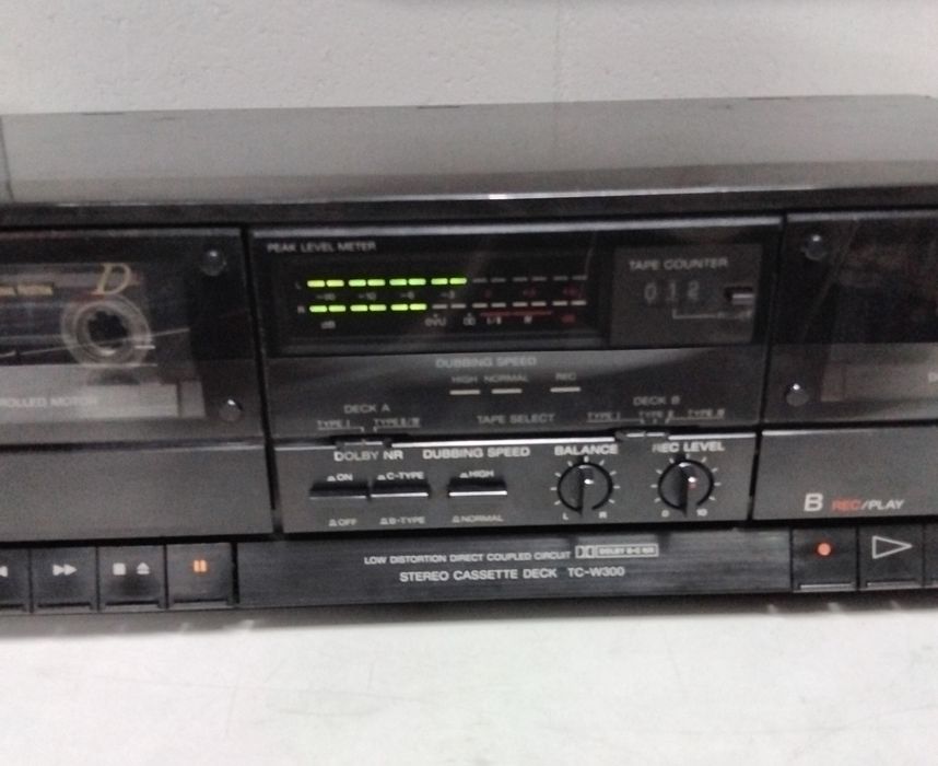 SONY deck cassettes TC-W300