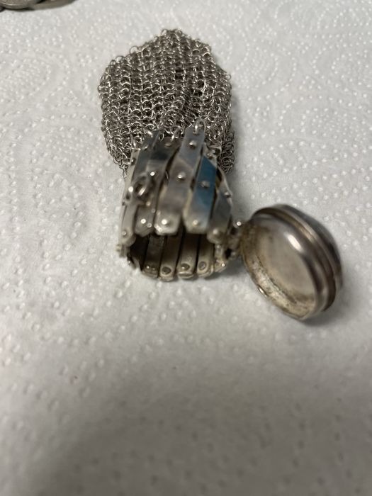 Porta moedas em prata