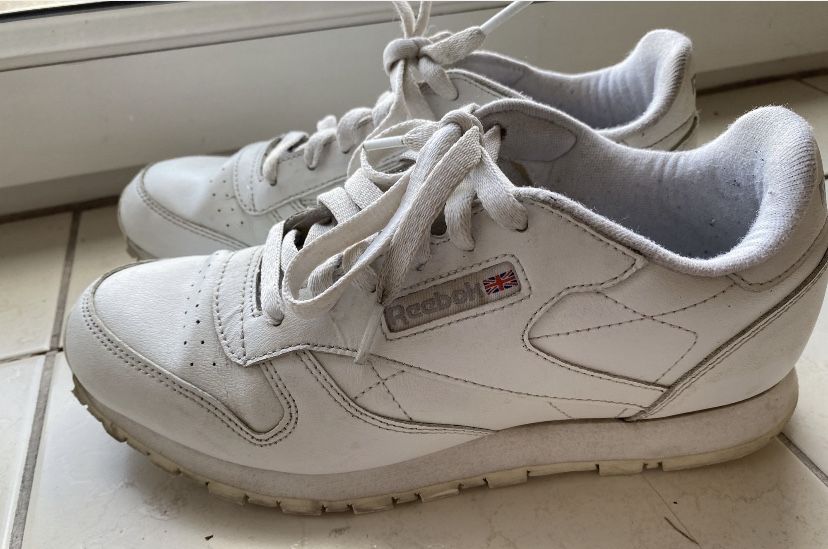 Buty białe reebok 37