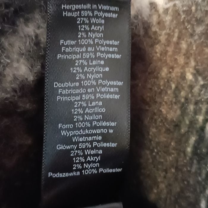 Płaszcz damski w kratę