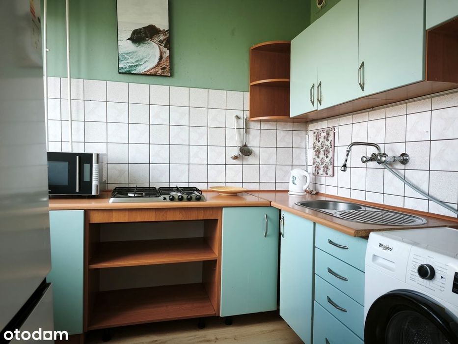 2 pokojowe mieszkanie w dobrym standardzie, 2 piętro, niski blok-os. V